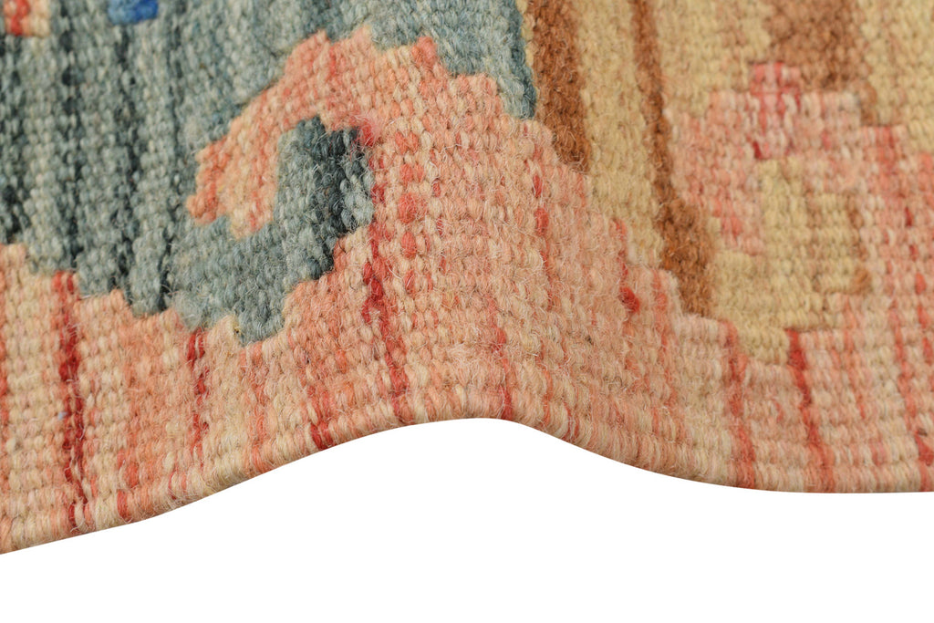 2 x 3.2 Wool Handmade Kilim Rug Vegetable Dye #P1056