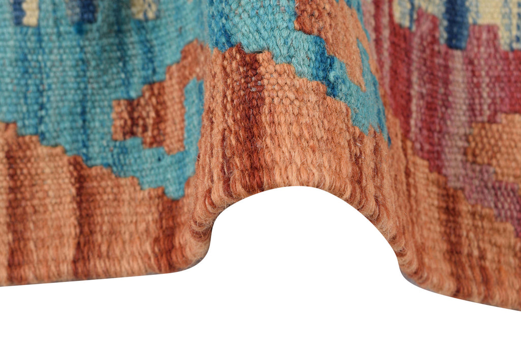 10' Foot RUNNER (2.9x9.9) Natural Wool Flat Weave Handmade Kilim Rug Vegetable Dye.jpg