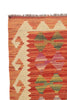 Load image into Gallery viewer, Natural-Wool-Flat-Weave-Handmade-Kilim-Rug,jpg