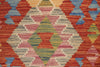 Load image into Gallery viewer, Natural-Wool-Flat-Weave-Handmade-Kilim-Rug,jpg