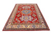 Load image into Gallery viewer, 6.6 x 9.8 Handmade Wool Genuine Kazak Rug #P1108