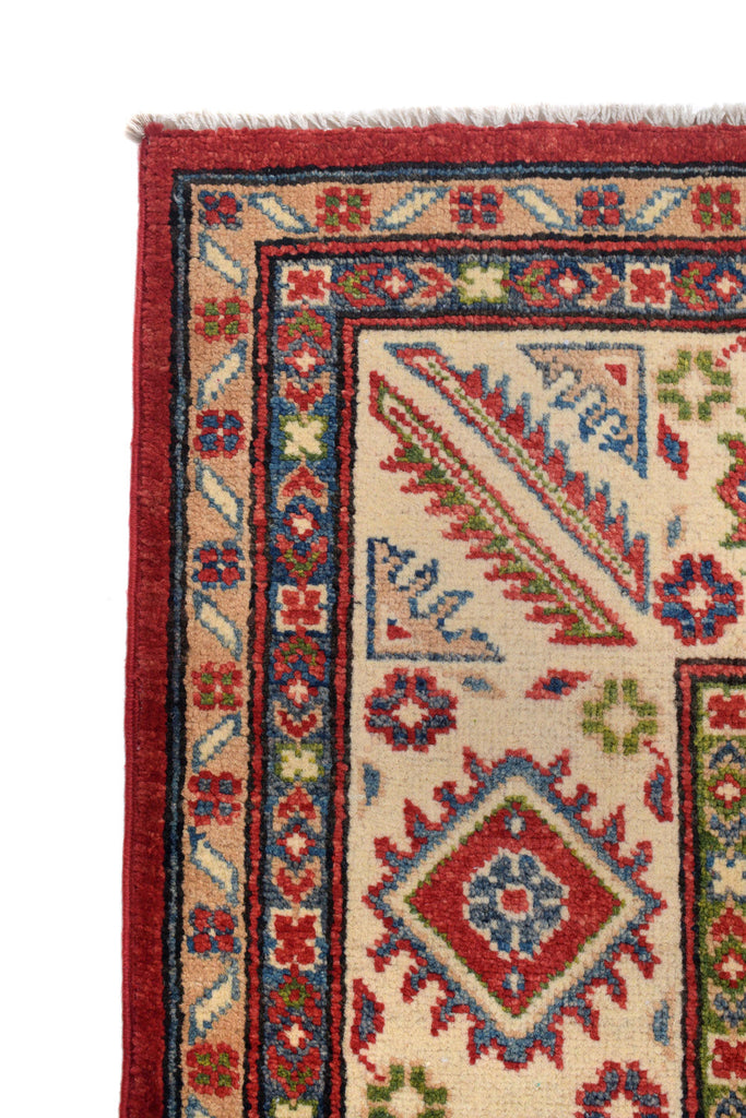 6.6 x 9.8 Handmade Wool Genuine Kazak Rug #P1108