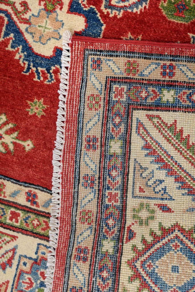 6.6 x 9.8 Handmade Wool Genuine Kazak Rug #P1108