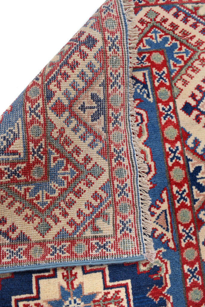 2.7 x 9.5 Wool Genuine Kazak Handmade Pakistan Rug LIGHT BLUE #P1118