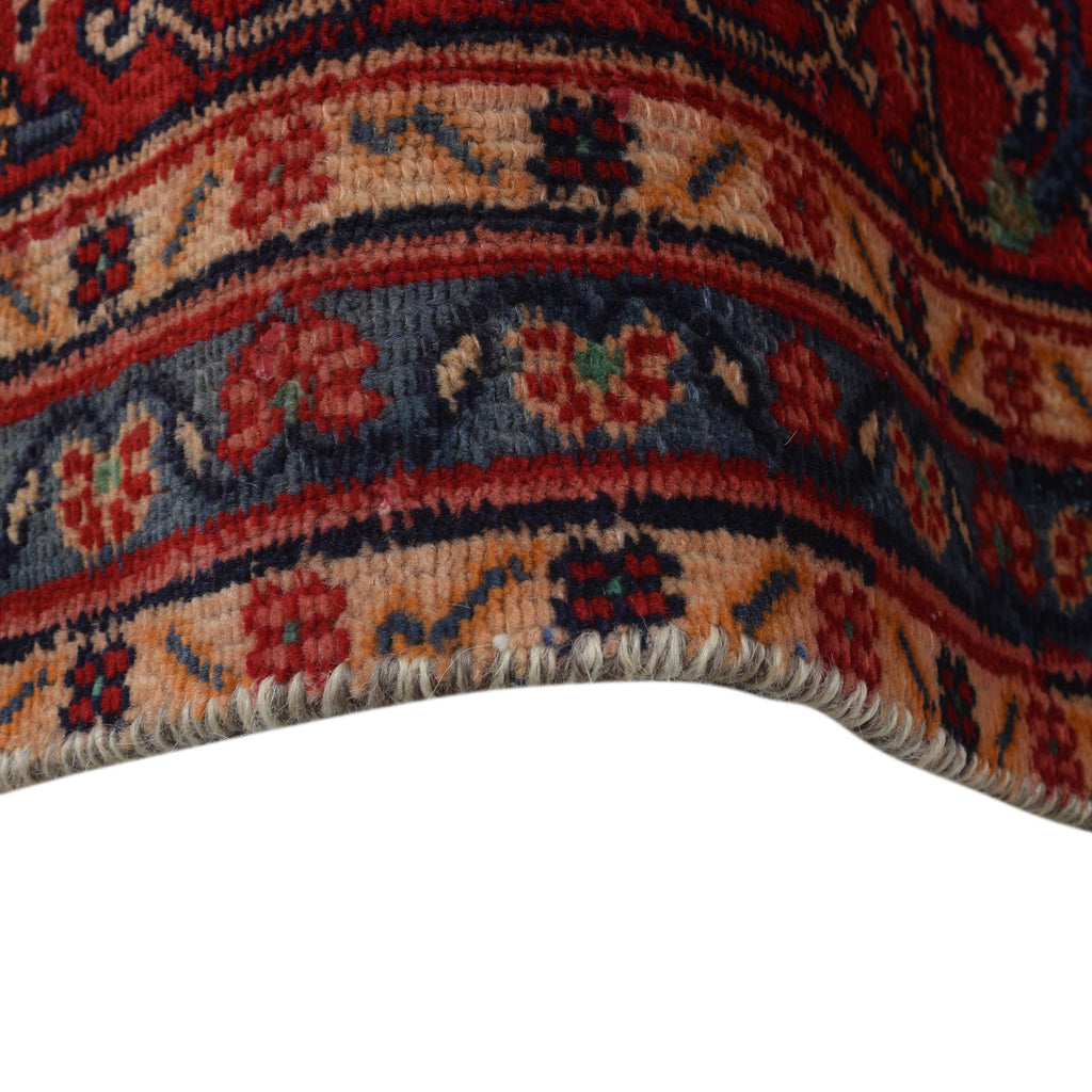 6.2 x 9 OLD Persian Bijar Rug Low Pile #P-1185