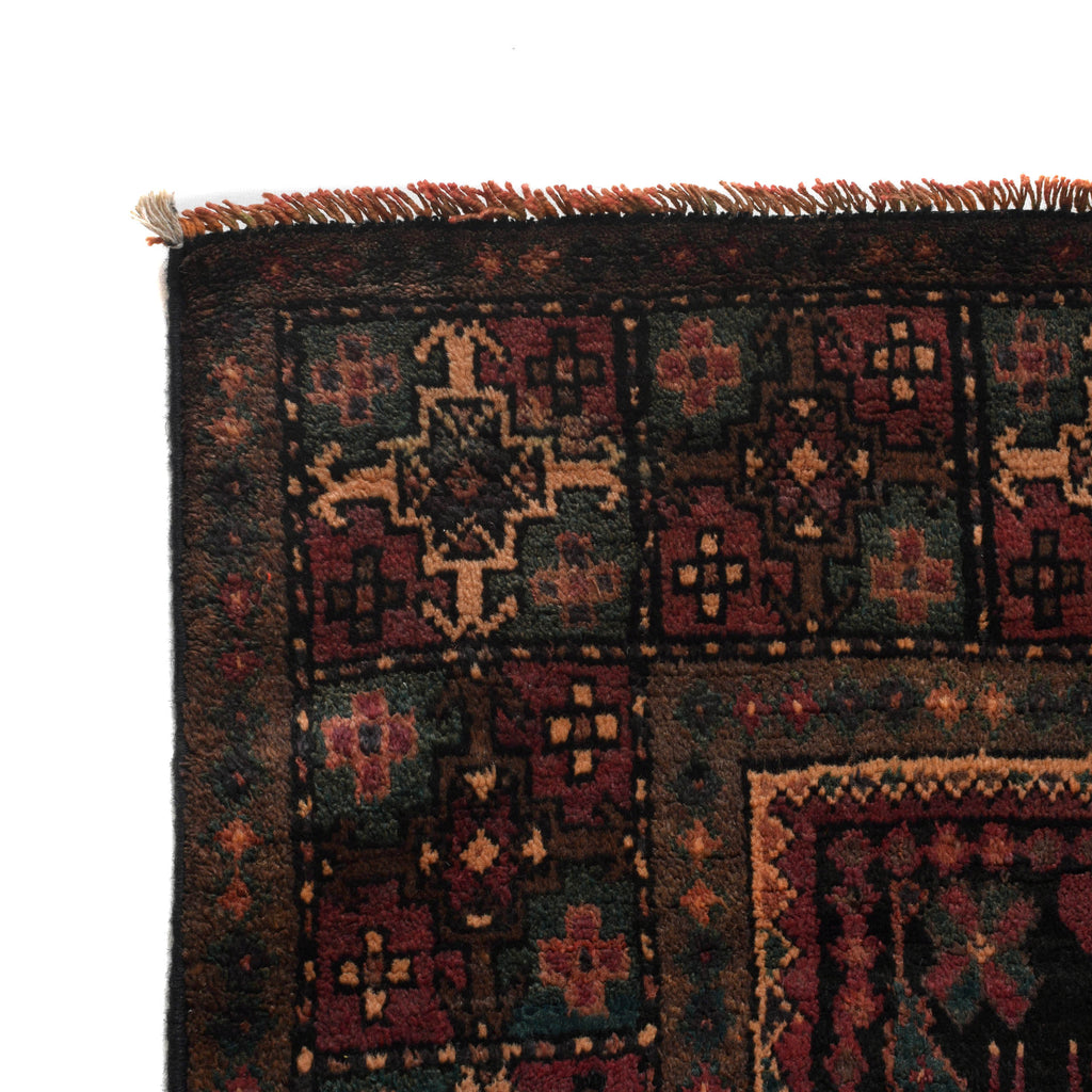 3.6 x 9.7 Persian Handmade Tribal Runner Rug #P-1201