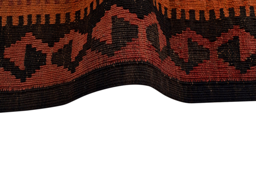 9.6 x 11.5 Handmade kilim Wool Rug Semi-Antique #P1210