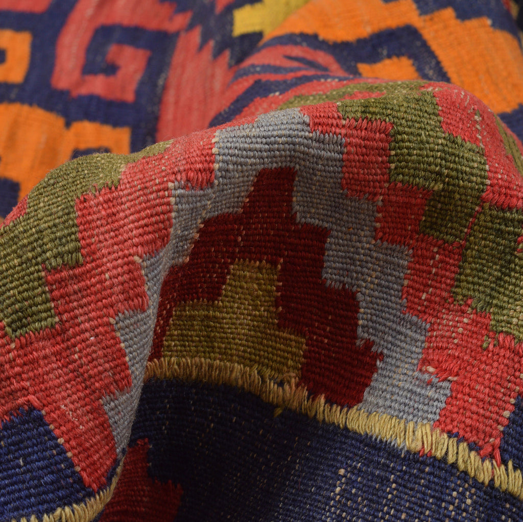 4.6 x 7.7 Semi Antique Kilim Rug Handmade Wool #P1215