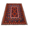 Load image into Gallery viewer, 3.7 x 5.2 Handmade Wool Flat Weave Kilim Tribal Rug #P1219