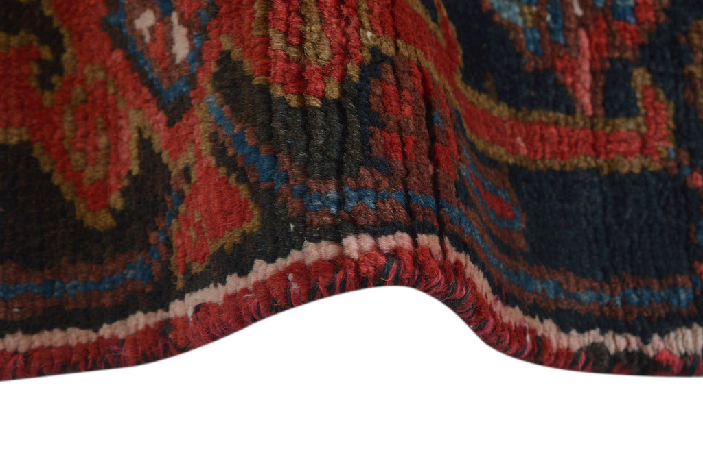 6.9 x 9.7 Persian Heriz rug Handmade Iran #P1233