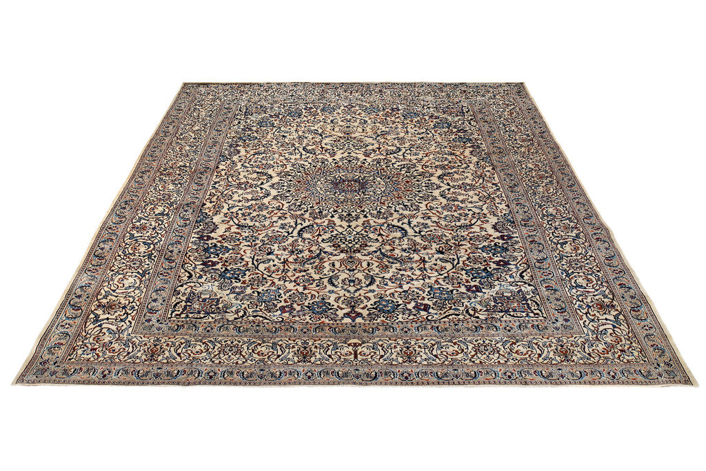9.7 x 13 Persian Nain Rug #P1236