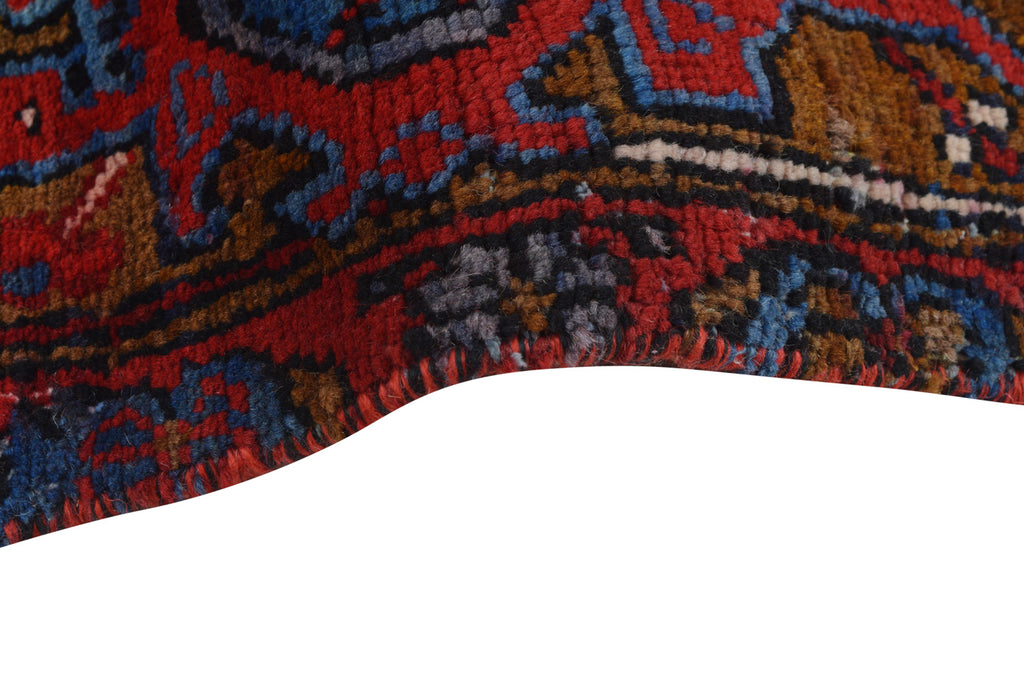 9.3 x 12.1 Persian Heriz rug Handmade Iran #P1238