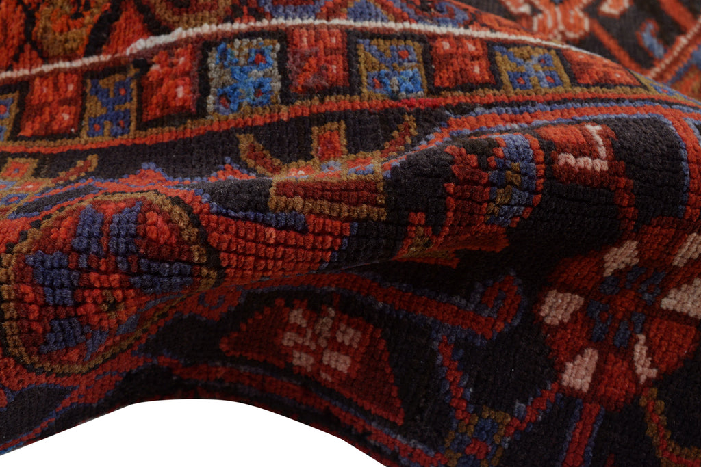 7.9 x 11.3 Persian Tribal Heriz Rug Handmade Iran #P1240