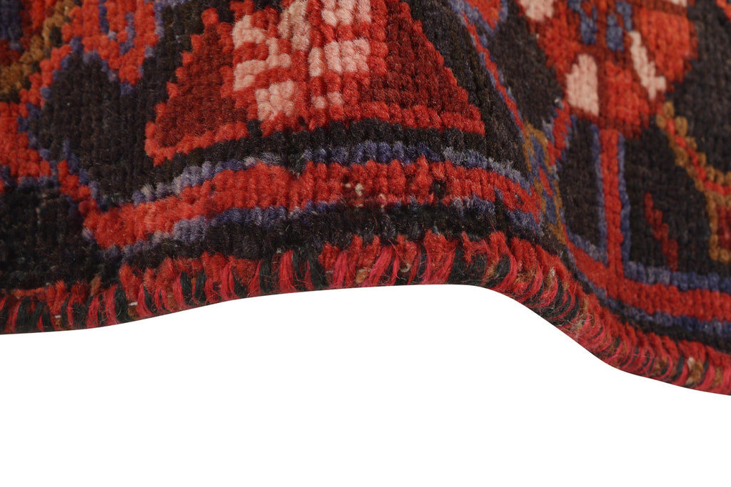 7.9 x 11.3 Persian Tribal Heriz Rug Handmade Iran #P1240