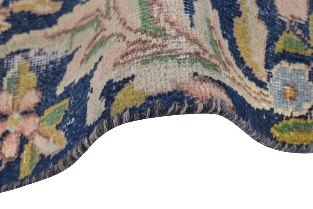 2.11 x 11.5 Vintage Persian Runner FADED BLUE #P1253