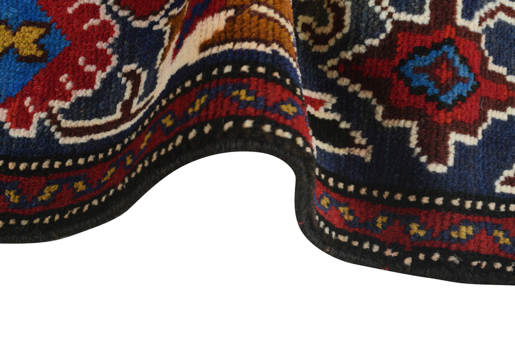 4.2 x 6.9 Afghan Tribal Area Rug Handmade Wool #P1258