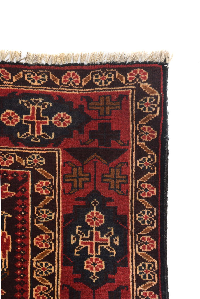 3.1 x 5.0 Tribal Baluch Handmade Afghanistan #P1274