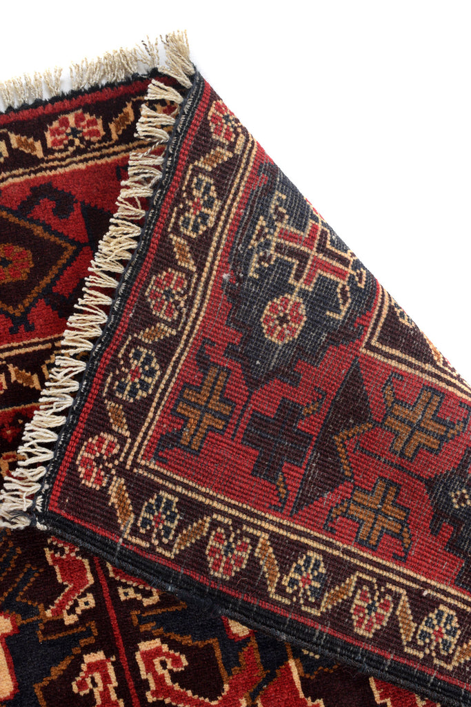 3.1 x 5.0 Tribal Baluch Handmade Afghanistan #P1274