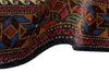 Load image into Gallery viewer, 2.11 x 5.0 Afghan Baluch Handmade Wool Rug #P1275