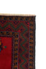 Load image into Gallery viewer, 3.2 x 4.9 Tribal Wool handmade Rug RED VASE #P1276