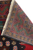 Load image into Gallery viewer, 3.2 x 4.9 Tribal Wool handmade Rug RED VASE #P1276