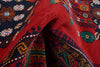 Load image into Gallery viewer, 3.2 x 4.9 Tribal Wool handmade Rug RED VASE #P1276