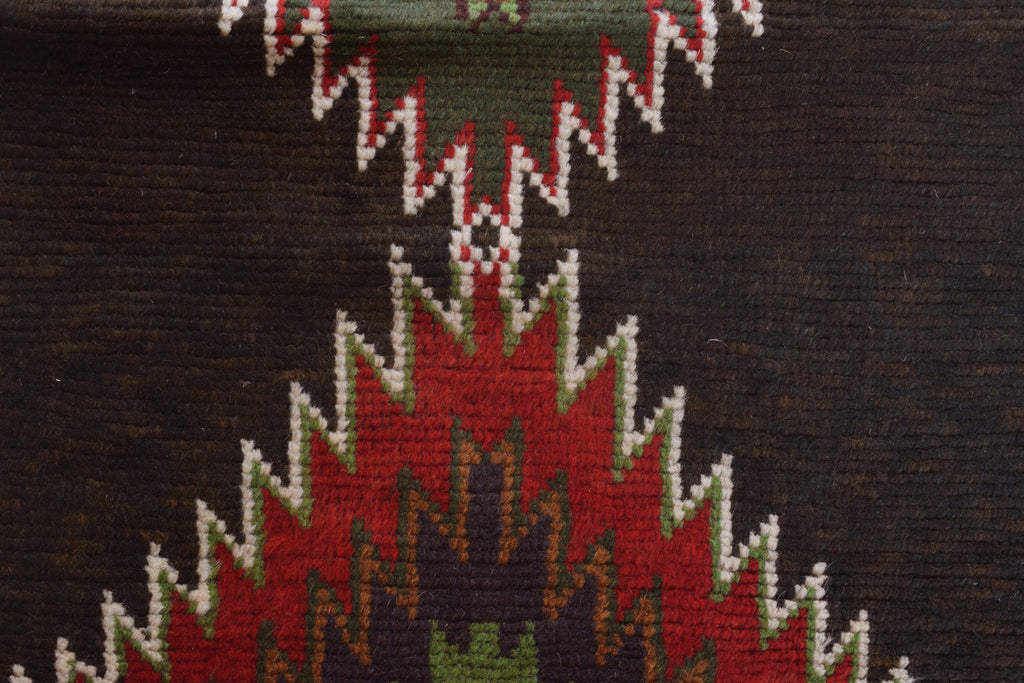 2.4 x 8.5 Afghan Tribal narrow Runner Wool Handmade #P1292