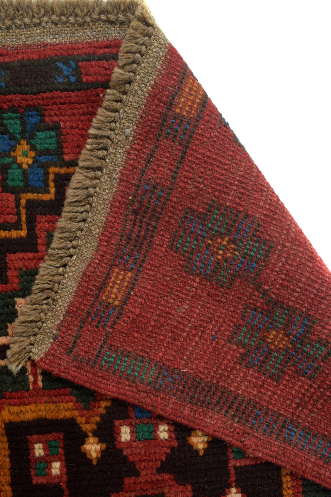 2.7 x 9.8 Handmade Afghan Runner Tribal #P1296