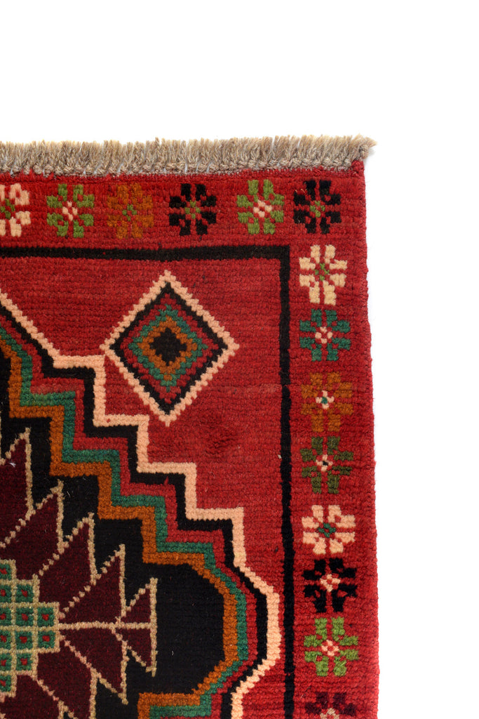 2.1 x 6.2 Short Narrow Runner Tribal Wool Handmade Afghan Carpet #P1300