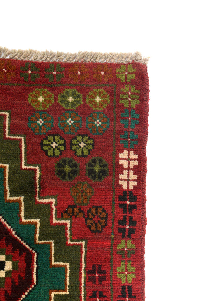2.1 x 6.9 Narrow Tribal Runner Wool Handmade Afghanistan #P1302