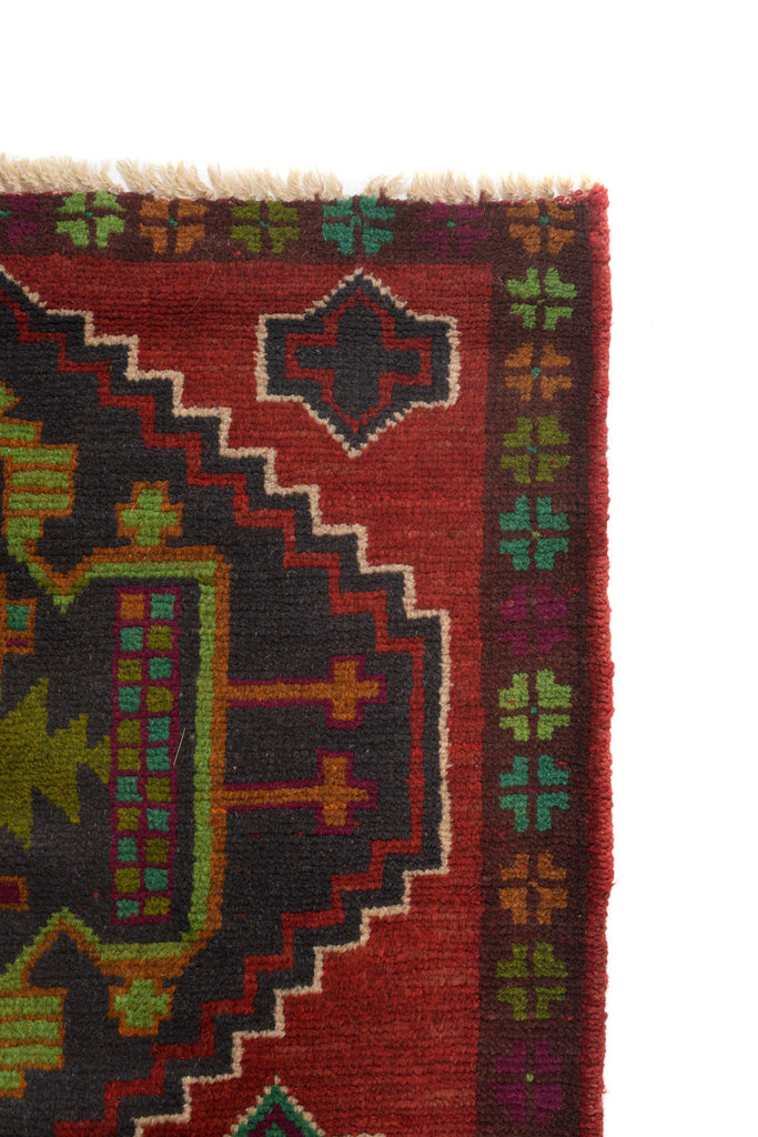 2.4 x 8.4 Narrow Runner Handmade Wool #P1304