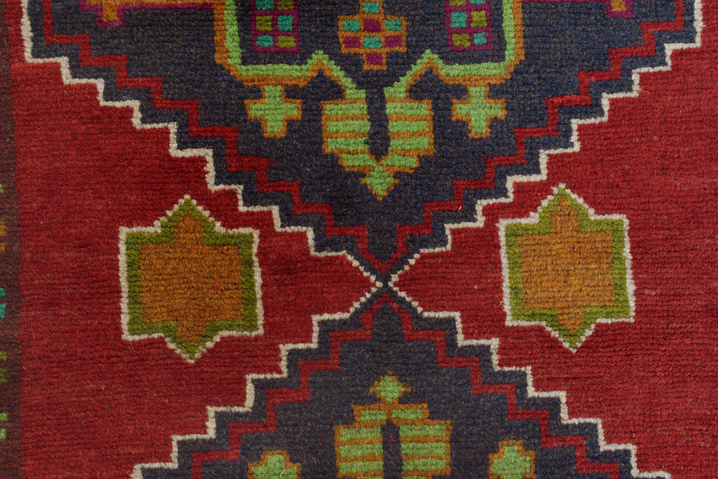 2.4 x 8.4 Narrow Runner Handmade Wool #P1304