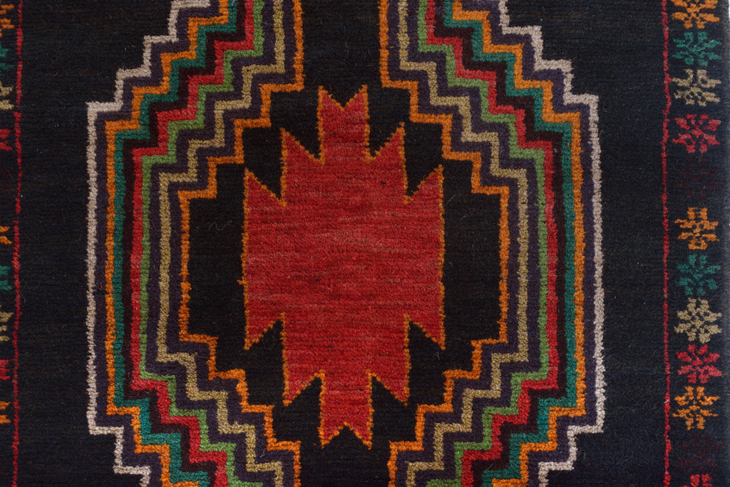 2.3 x 8 Tribal Wool Runner NARROW SIZE#P1305