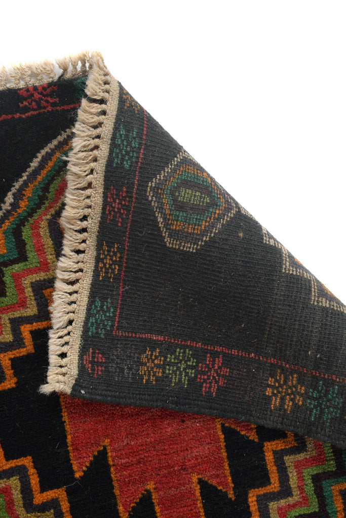 2.3 x 8 Tribal Wool Runner NARROW SIZE#P1305