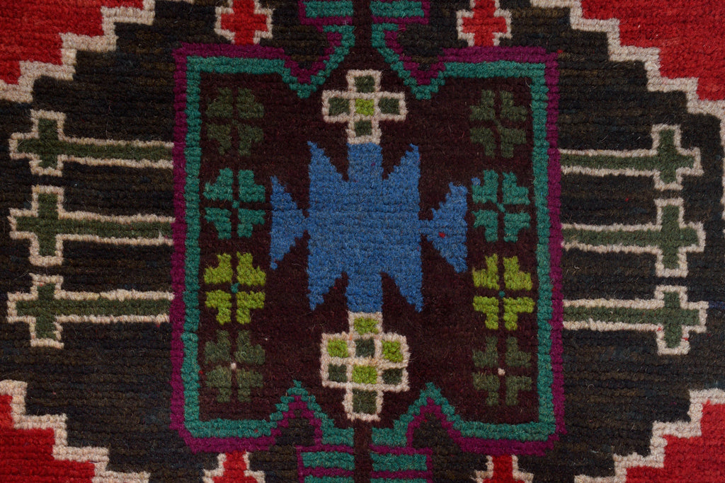 2.4 x 8.2 Wool Narrow tribal Runner #P1306