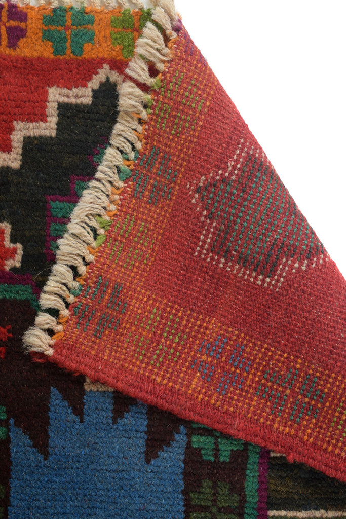 2.4 x 8.2 Wool Narrow tribal Runner #P1306