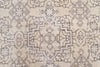 Load image into Gallery viewer, 9.5 x 11.2 Vintage Persian Hand-Knotted Tabriz Rug GRAY LOW PILE #P1332