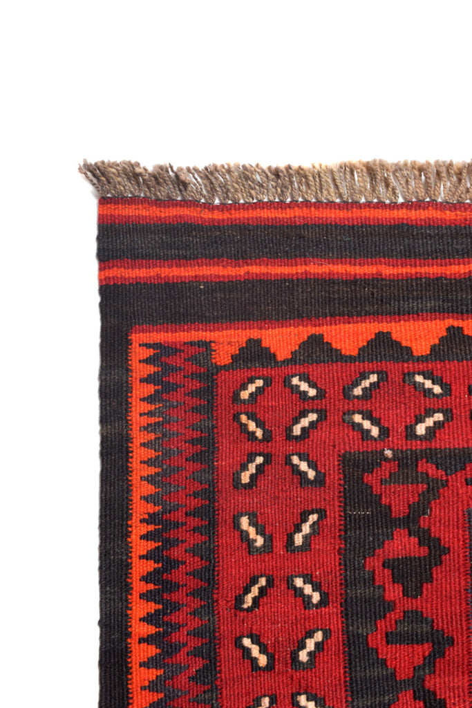 9.0 x 16.3 Oversize Kilim Rug Flat weave Wool Afghan #P1429