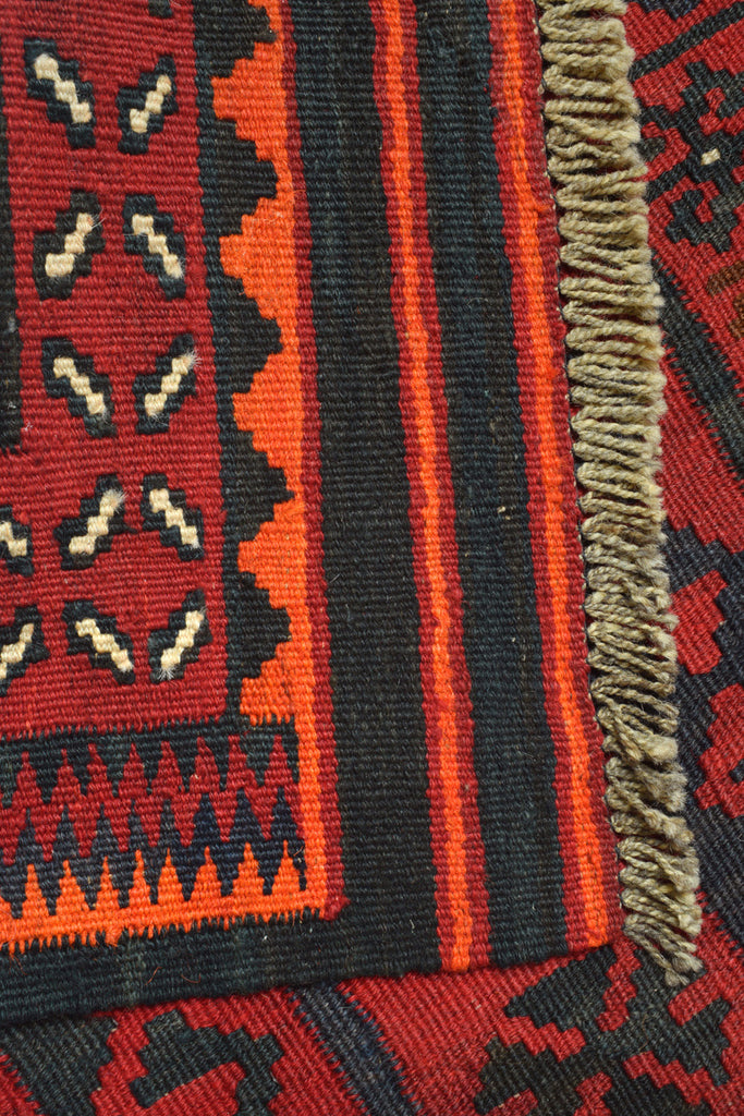 9.0 x 16.3 Oversize Kilim Rug Flat weave Wool Afghan #P1429