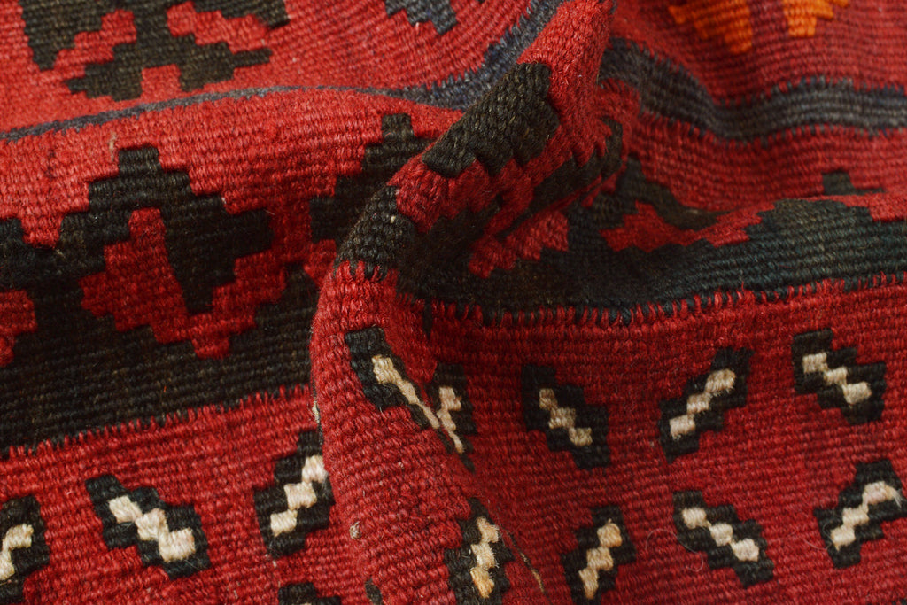 9.0 x 16.3 Oversize Kilim Rug Flat weave Wool Afghan #P1429