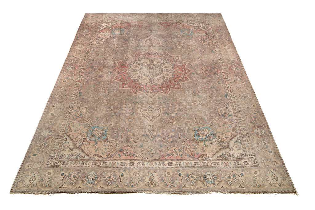 8.1 x 11.0 Persian Vintage Rug LOW PILE #P1438