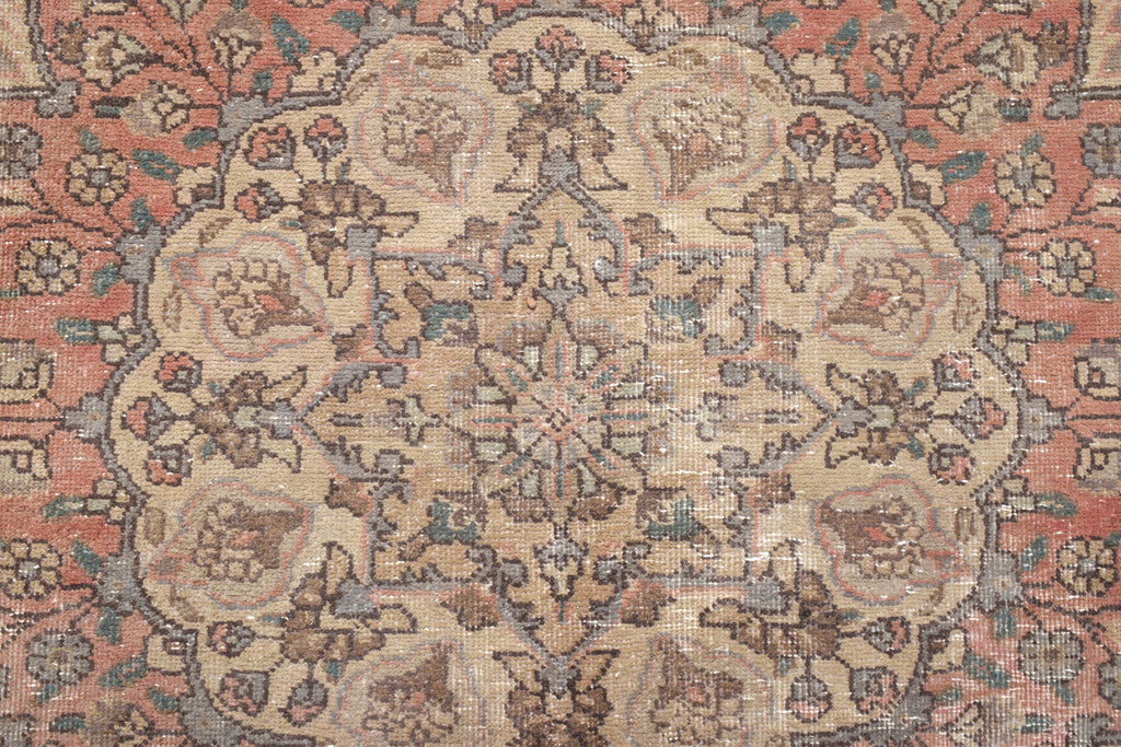 8.1 x 11.0 Persian Vintage Rug LOW PILE #P1438