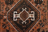 Load image into Gallery viewer, 4.3 x 8 Vintage Persian Kordistan Rug LOW WOOL PILE #P1443