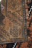 Load image into Gallery viewer, 4.3 x 8 Vintage Persian Kordistan Rug LOW WOOL PILE #P1443