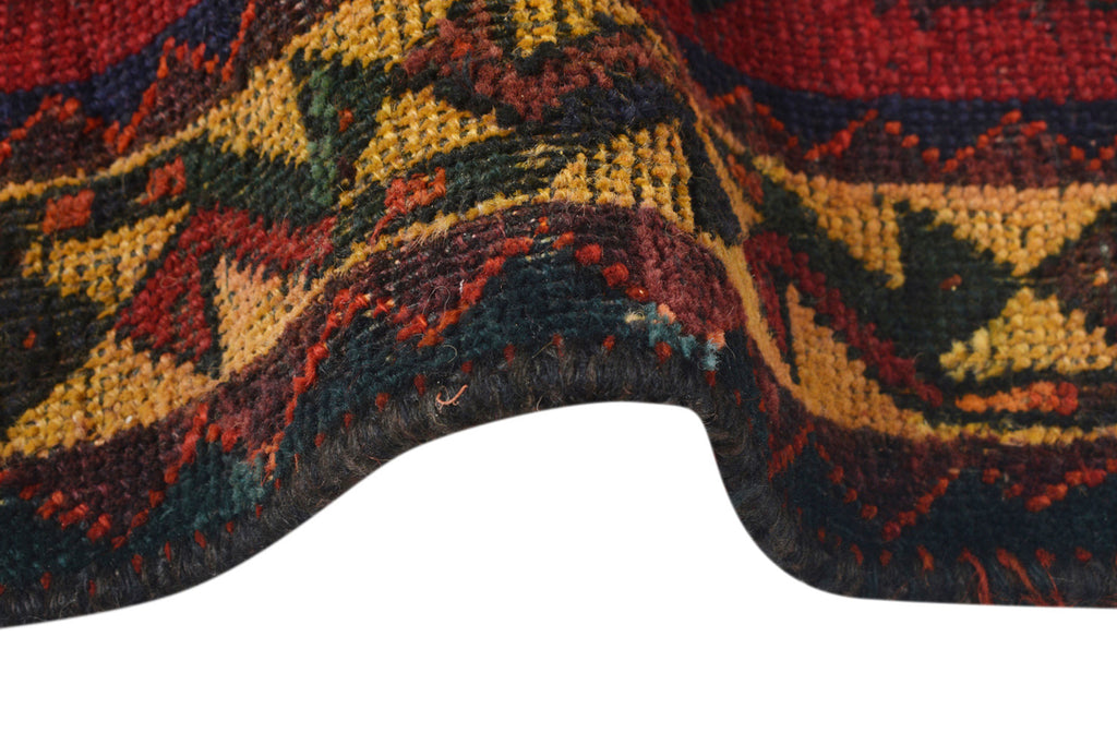 2.8 x 7.5 Vintage Persian rug Low Pile #P1449