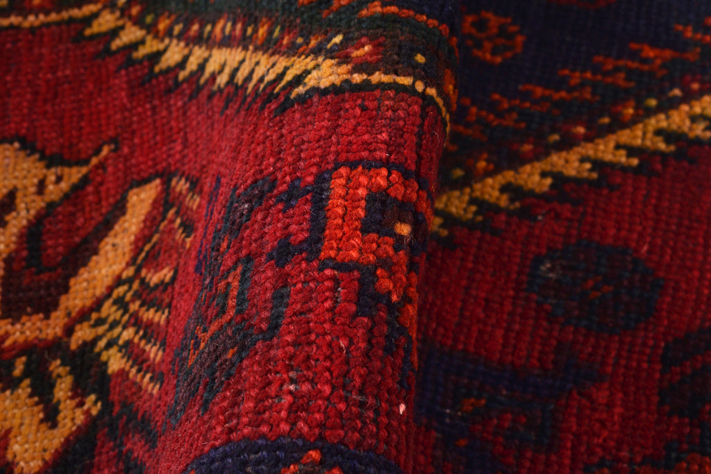 2.8 x 7.5 Vintage Persian rug Low Pile #P1449