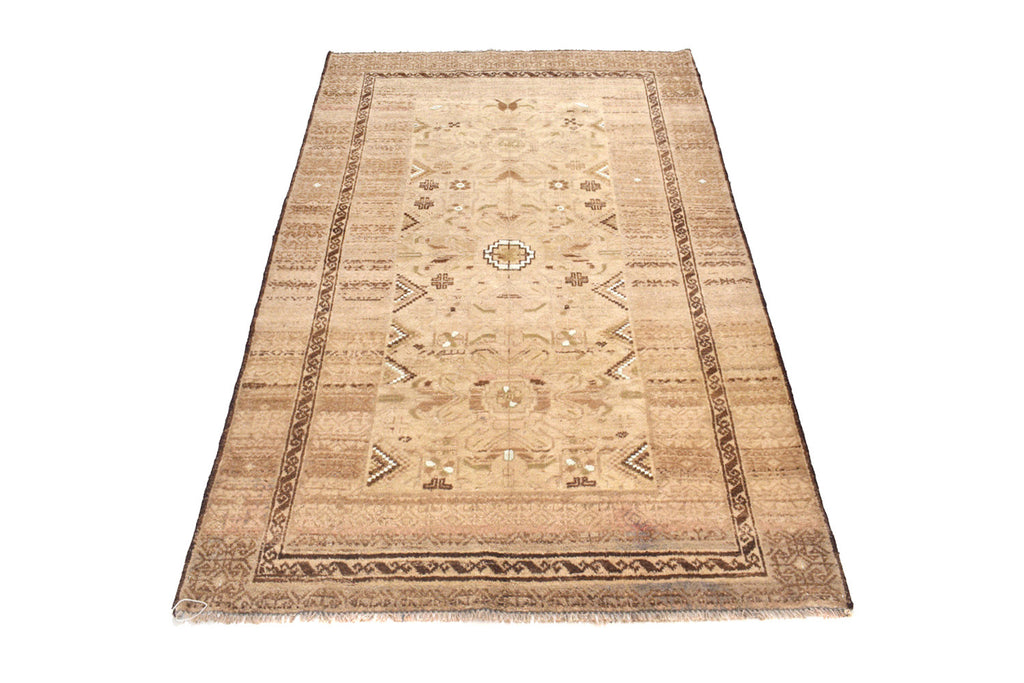 3.5 x 6.0 Vintage Persian Gabbeh rug #P1452