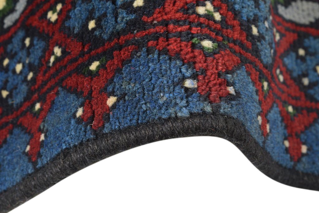 8.2 x 11.6 Authentic Turkman Bokara Wool Rug Hand-Knotted Afghan Carpet #P1474