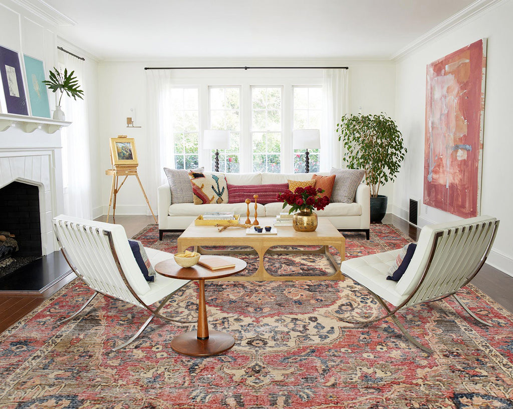 7 x 10.0 Old Persian Bakhtiar Handmade Vintage Rug 1970's Low Pile #P903