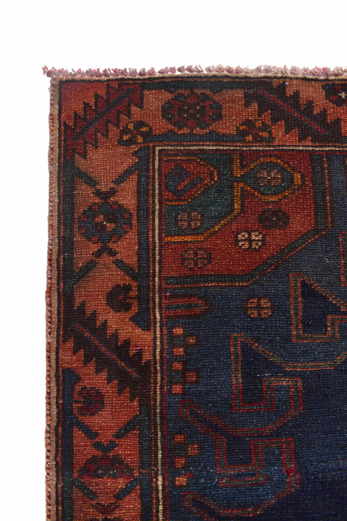 4.7 x 11.6 Semi-Antique Wide Runner Persian Sherazi Gallery Wide Runner Rug #P905